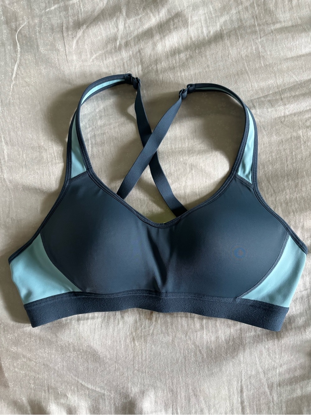Blue Sports Bra